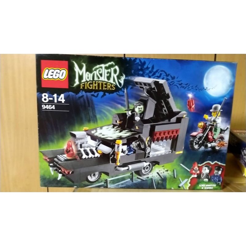【滿金阿銘玩具】樂高 Lego 9464 The Vampyre Hearse 幽靈戰士 吸血鬼棺材車