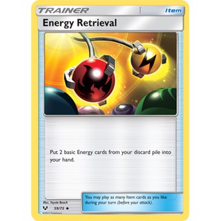 Pokemon TCG 寶可夢卡片 SM3.5 Energy Retrieval 美版 神奇寶貝 ptcg