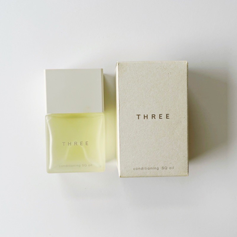 日本品牌three Conditioning Sq Oil樂活晶摩油臉部按摩油美容液30ml 蝦皮購物