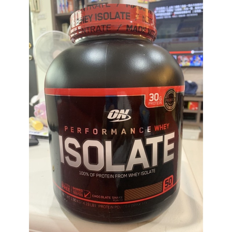 好市多💪特價商品-🏋🏻‍♀️補充用-巧克力奶昔-分離乳清蛋白粉 ON WHEY ISOLATE