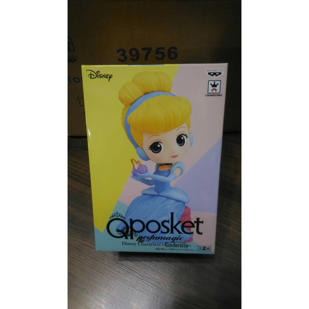 現貨..日版 景品..QPOSKET 迪士尼公主 新款式 灰姑娘 仙杜瑞拉 單賣A款 正常版..一隻 450