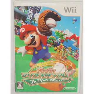 日版 Wii 超級瑪利歐棒球場 家庭棒球 Mario Super Sluggers