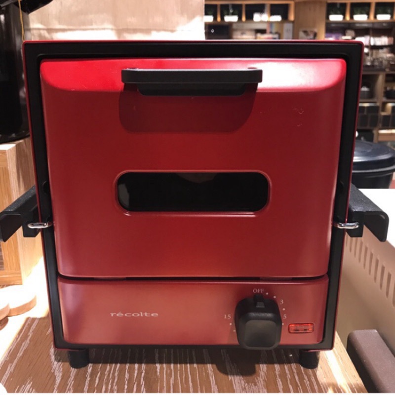 現貨 日本 麗克特 delicat 電烤箱 經典紅 紅色 RSR-1