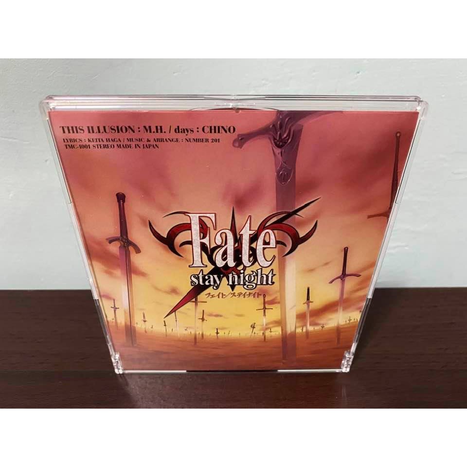 Fate Stay Night 日版通常盤cd This Illusion Lisa Saber 賽巴遠坂凜師匠 蝦皮購物