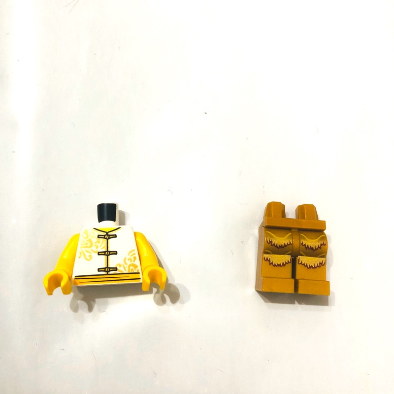 樂高 LEGO 上半身 身體  腳 腿 舞獅(80104)