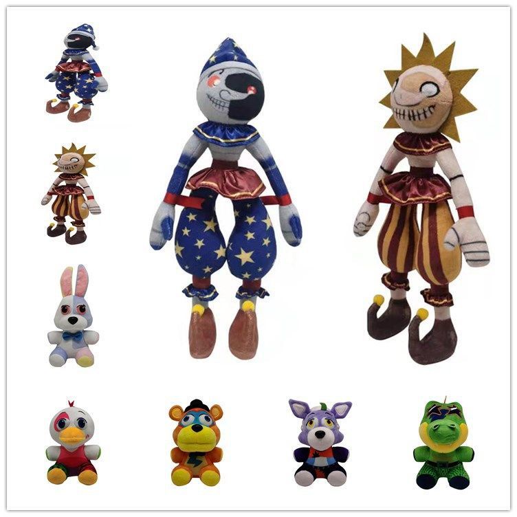 毛絨玩具 動漫公仔 玩偶玩具熊的午夜後宮 five nights at freddy's4 五夜毛絨玩具公仔