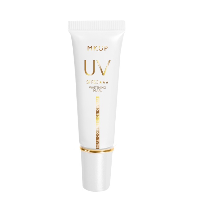 MKUP頂級白珍珠UV素顏霜SPF50*** 10ML