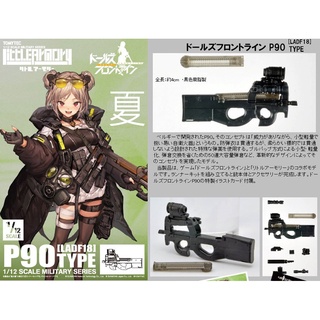 《夏本舖》日版 TOMYTEC FIGMA LADF18 少女前線 P90 組裝模型 迷你武裝 LittleArmory