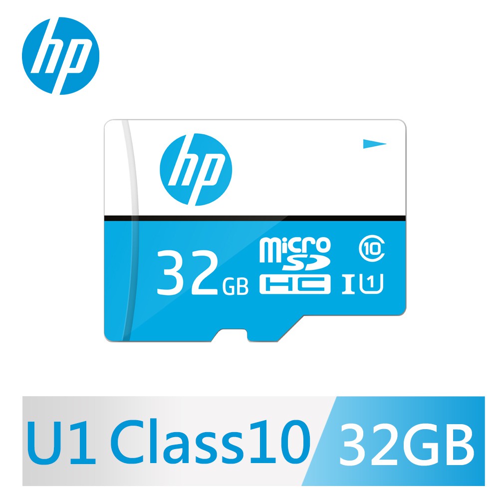 HP U1 C10 MicroSDHC 記憶卡(附轉卡) 現貨 蝦皮直送