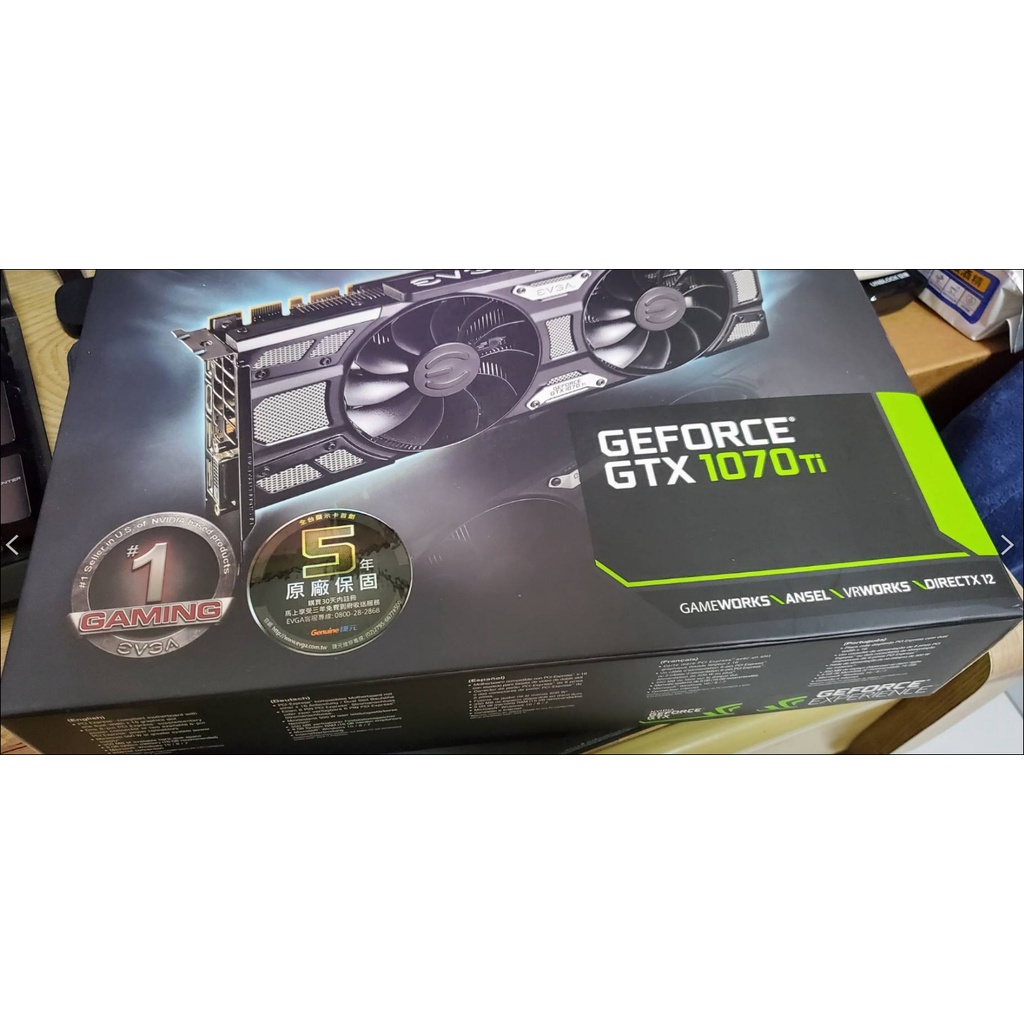 EVGA GTX 1070Ti SC 保固到2023年