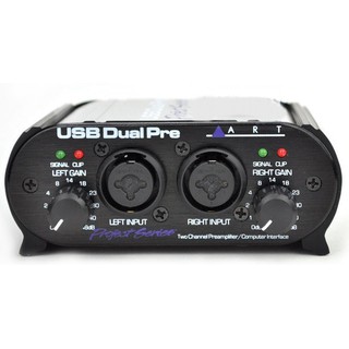 ART USB Dual Pre 錄音介面 - 含雙軌Mic線-Blue Yeti等立體麥克風適用【音響世界】