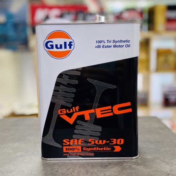 【超商免運x本田高階款】日本製 Gulf 海灣 VTEC 5W30 5W-30 多元酯 本田車 CRV FIT 關東車材