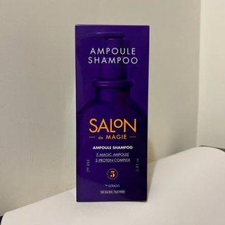 【KeraSys 可瑞絲】SALON DE MAGIE頂級專業沙龍洗髮精350ml(無矽靈-頭皮專用護髮小紫瓶)