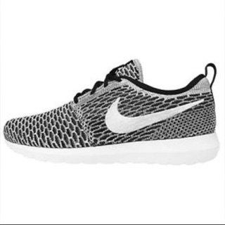 [降價中] 全新 Nike Flyknit Roshe Run 復古 黑灰 白勾