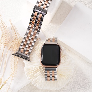 Apple watch - 經典五排亮面316L不鏽鋼蘋果錶帶