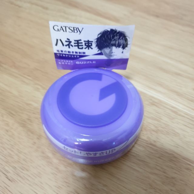 GATSBY 塑型髮腊 80g 髮蠟/髮醬/髮泥 紫色