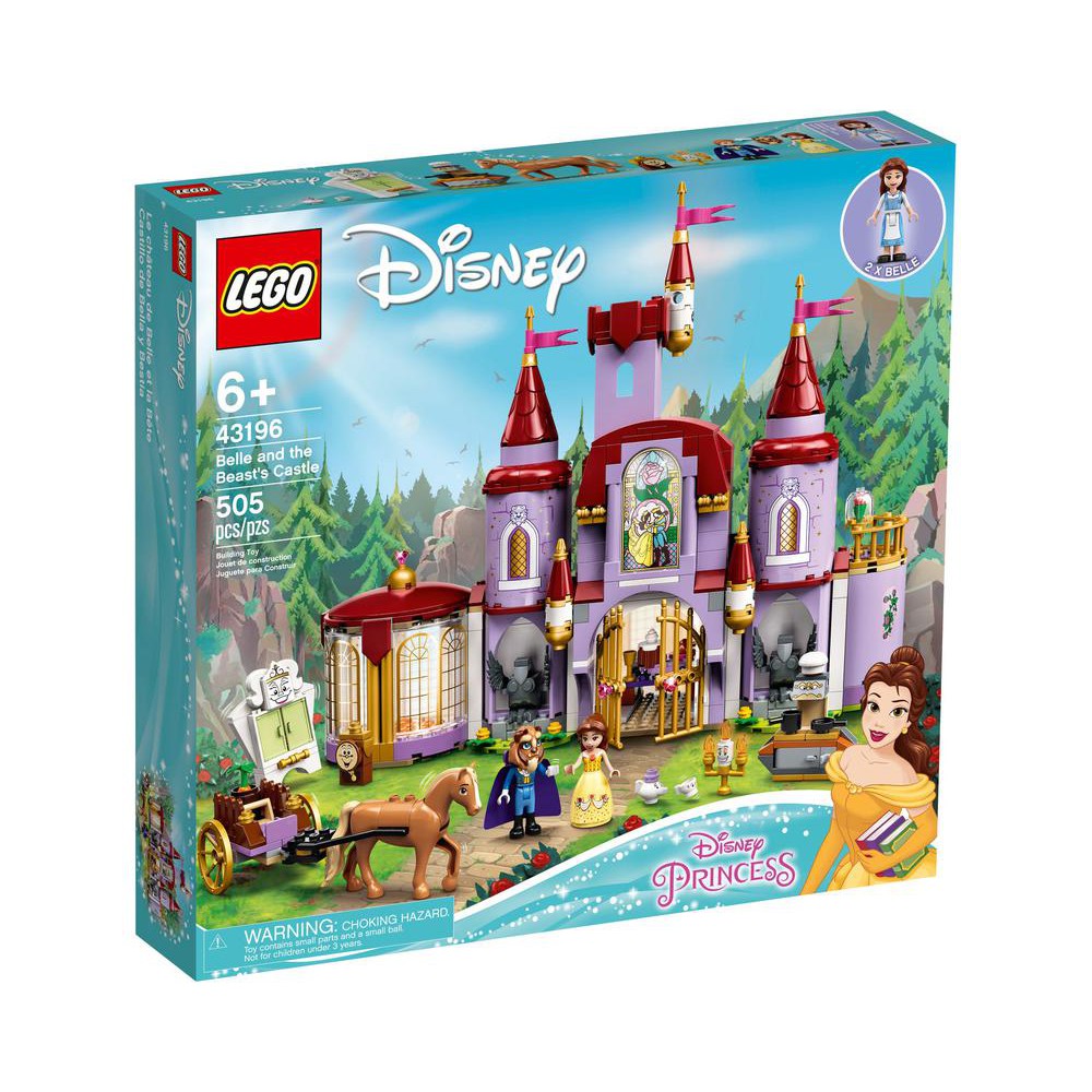 【積木樂園】樂高 LEGO 43196 DISNEY 美女與野獸城堡