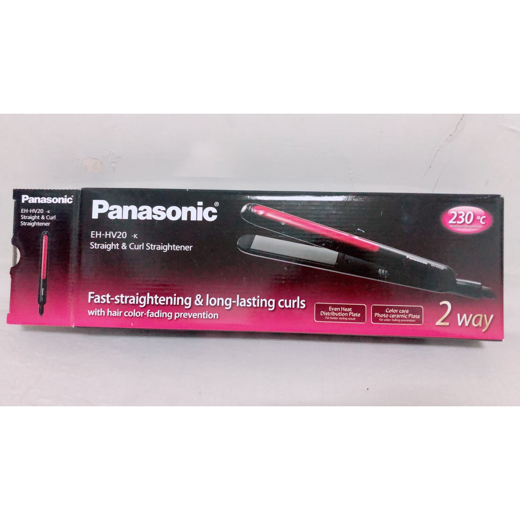 Panasonic 直髮捲燙器EH-HV20