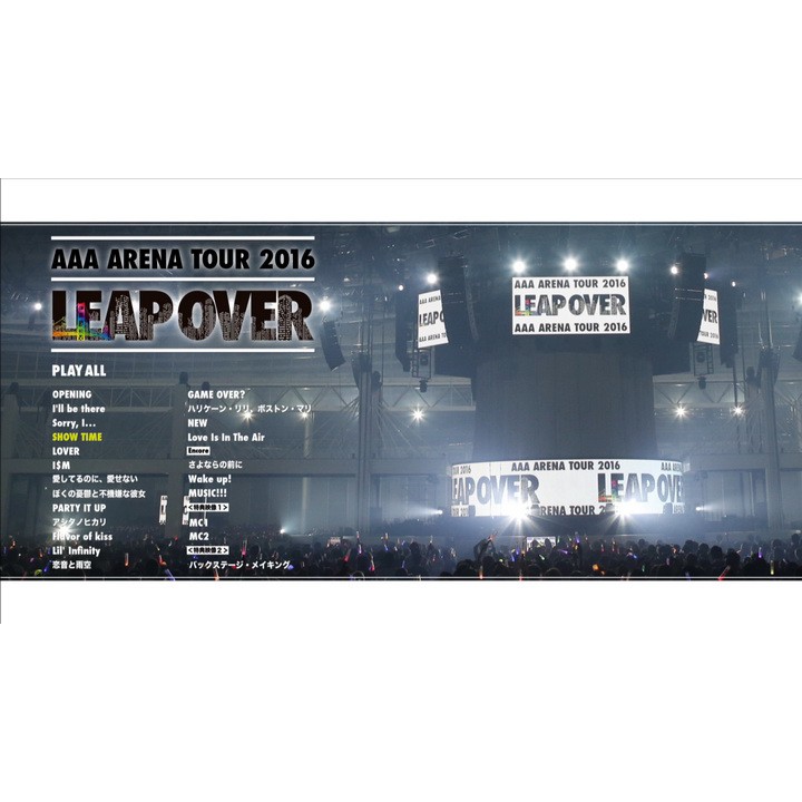 藍光音樂 a Arena Tour 16 Leap Over 演唱會 蝦皮購物