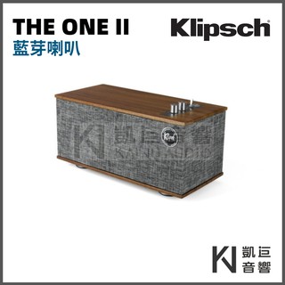 ◤凱巨音響◢ 美國 Klipsch The One II 藍芽喇叭 木 / 另有The Three II、Groove