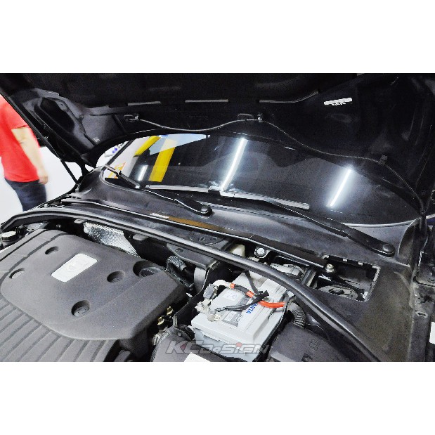依馳國際 KC-DeSiGN 強化拉桿 不鏽鋼 引擎室結構桿 Volvo XC70