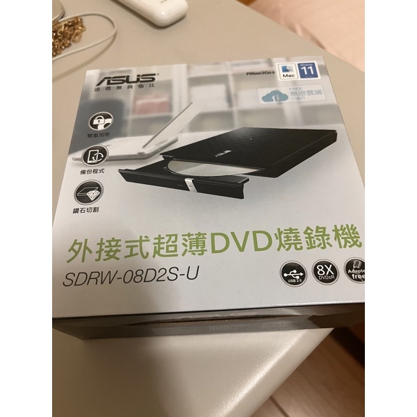 Asus外接式超薄DVD燒錄機