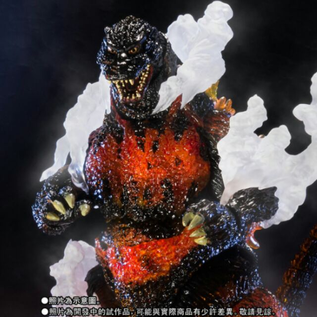 S.H.MonsterArts GODZILLA(1995) 紅蓮 哥吉拉 台灣魂商店限定

附輸送盒 全新未拆