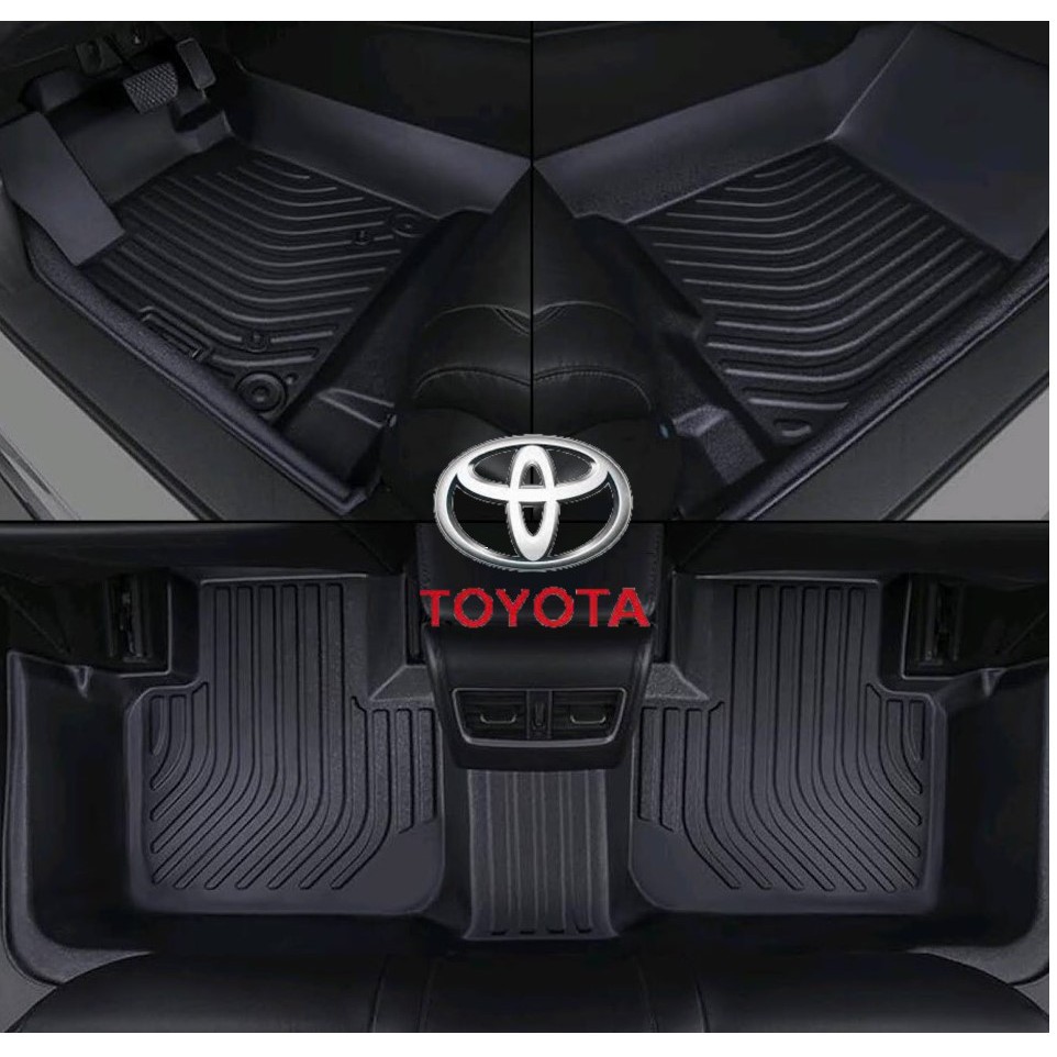 豐田Toyota Altis 12代  CORRLA CROSS  3D Tpe立體包覆式腳踏墊（類3D卡固）
