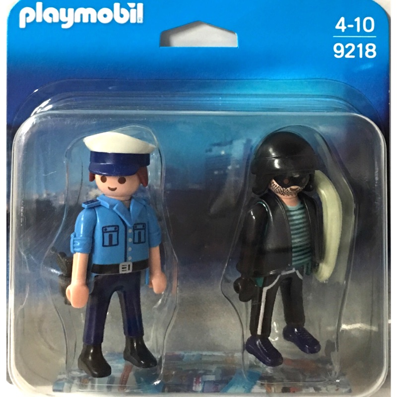 Playmobil摩比人9218 警察與搶匪雙人組| 蝦皮購物
