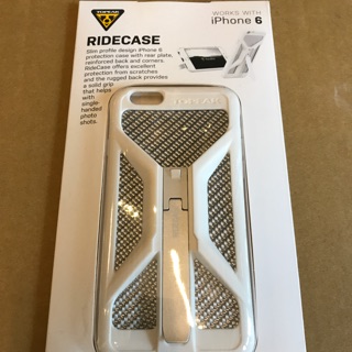 TOPEAK手機殼Ridecase for iPhone 6/6s 白色 附閱讀支架