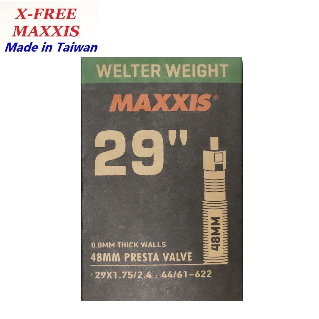 MAXXIS 【29 PV】29x1.75/2.4 法嘴 48mm 內胎 瑪吉斯 29*1.75/2.4【U03-36】