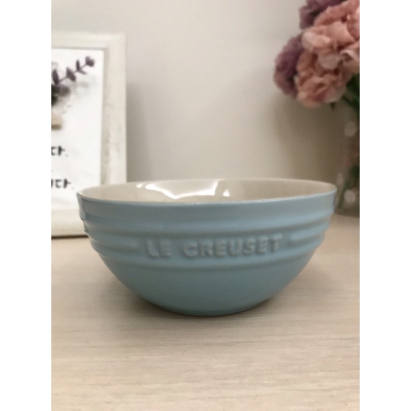 LC  🍒 韓式湯碗（粉彩藍） Le creuset 鍋具 餐廚用品系列