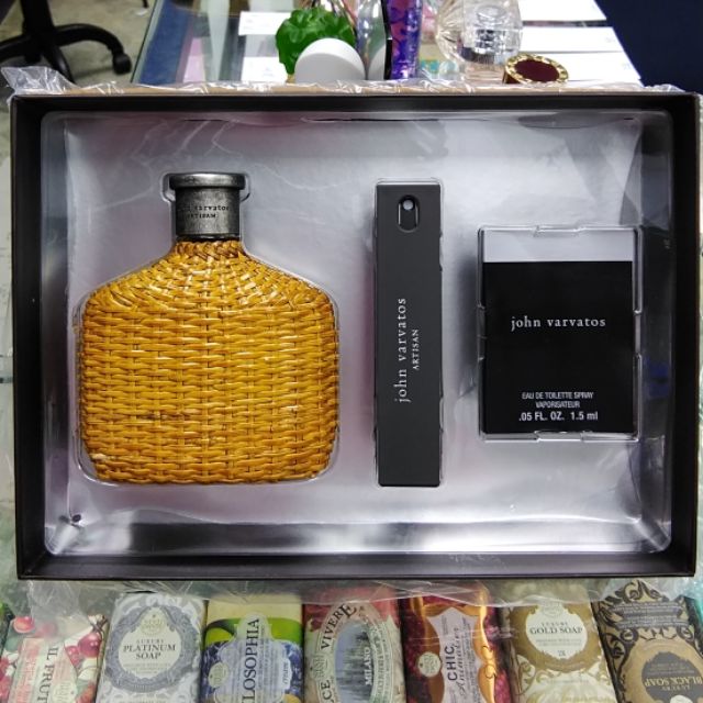 John Varvatos工匠藤編125ml香氛禮盒2023年6月專櫃公司貨 贈紙袋 附發票 全新現貨 蝦皮購物