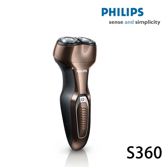 PHILIPS 飛利浦 S360 水洗雙刀頭電鬍刀