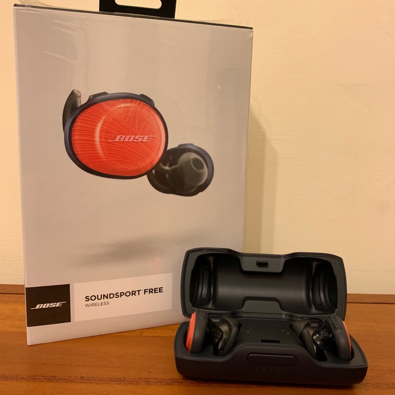 原廠公司貨 BOSE Soundsport Free 橘色