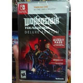 【全新現貨】NS Switch遊戲 德軍總部：血氣方剛 中文版 Wolfenstein: Youngblood