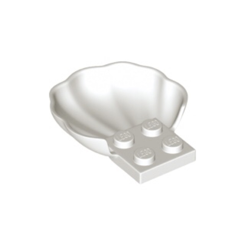 樂高 LEGO 貝殼 扇貝 貝 Clam  Scallop Shell（18970 41375 41391 41347）