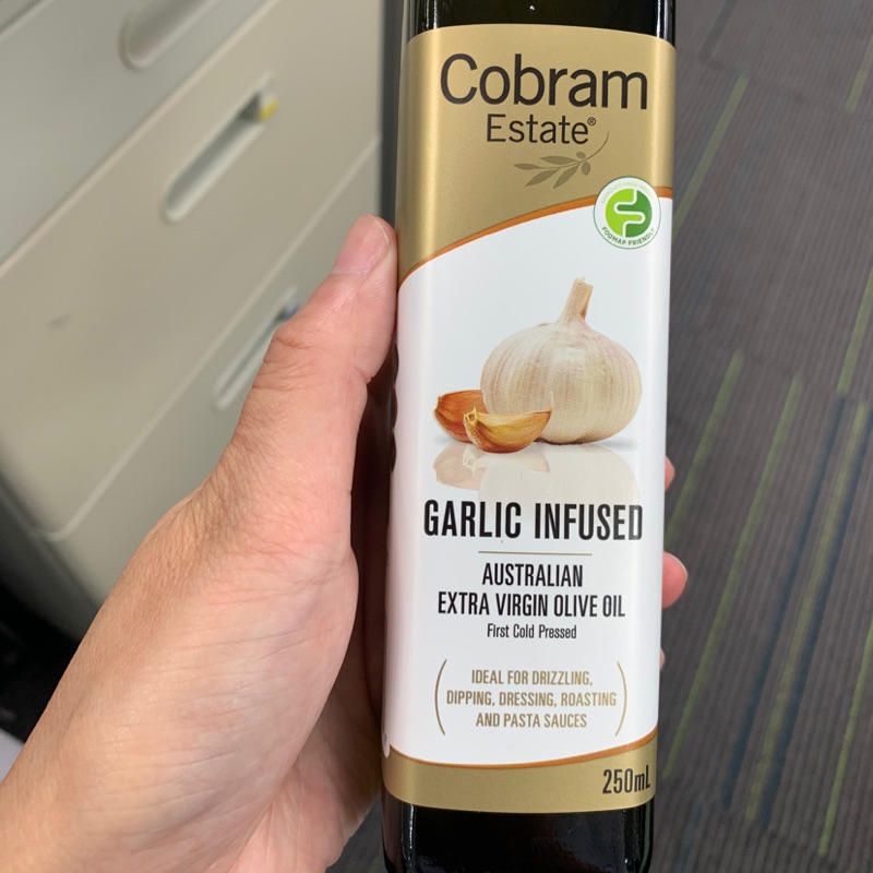 【澳洲Cobram Estate】特級初榨橄欖油-蒜味 🧄 250ml(風味特級初榨橄欖油)