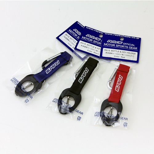 【翔浜車業】日本純㊣RAYS KEY HOLDER 鑰匙圈(紅色)