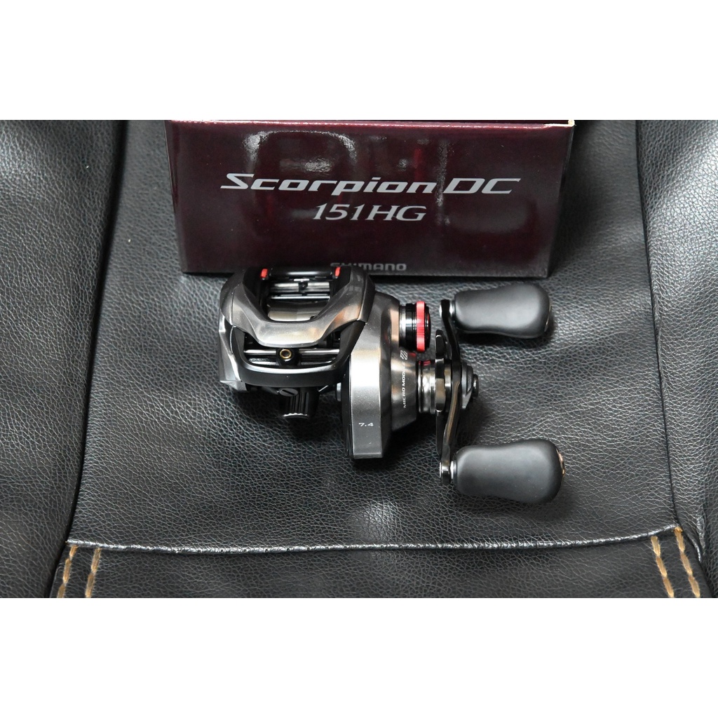 釣魚 日本 21 SHIMANO SCORPION DC 梭式兩軸捲線器 紅蠍 小烏龜 騷音 電子煞車 I-DC5 路亞