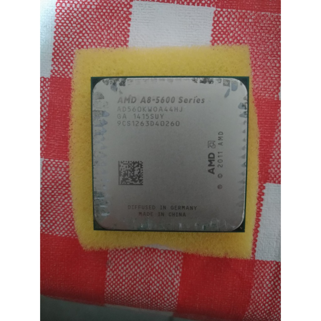AMD A8 5600K 3.6GHz 四核心 另有A8 5500
