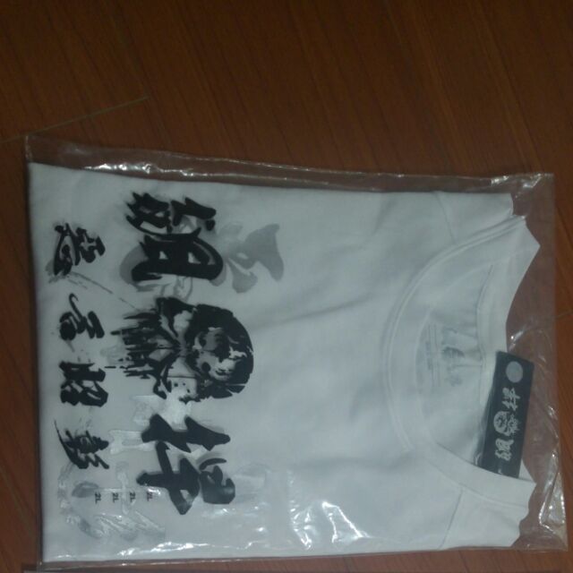 惡名昭彰 2L滿版仿燙金骷髏T-shirt  