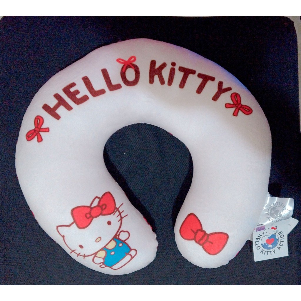 Hello kitty 凱蒂貓 三麗鷗 sanrio 頸枕 抱枕 枕頭 U型枕