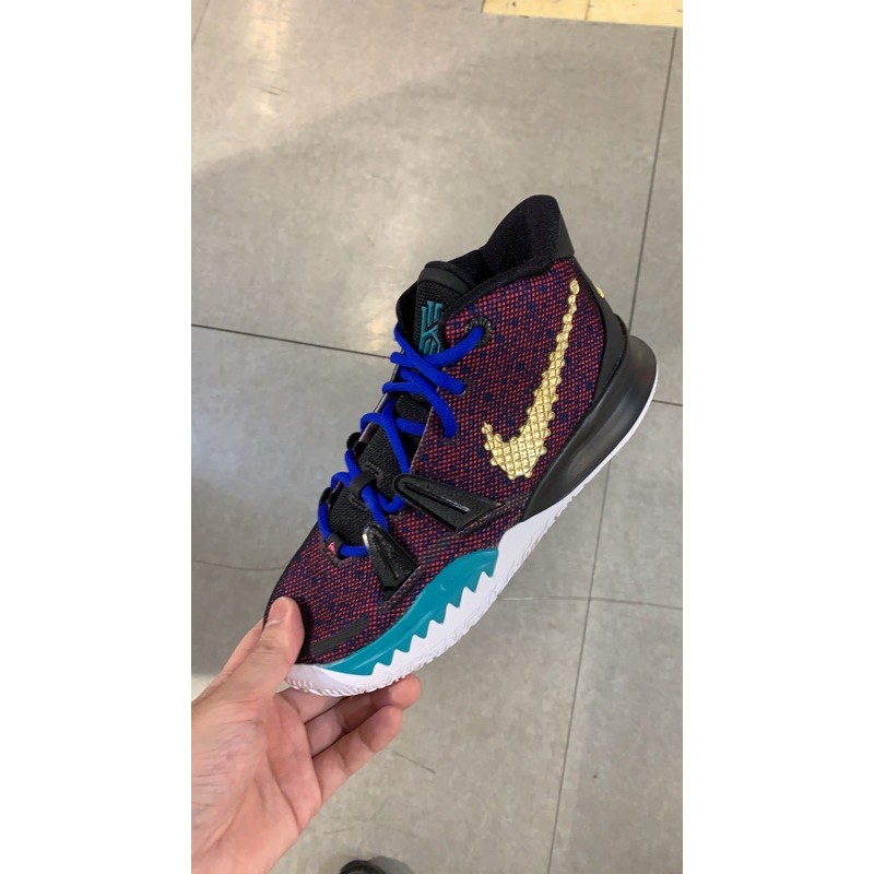  NIKE KYRIE 7 CNY GS 紫 黑 金勾 籃球鞋 大童 女鞋 CW3239-001