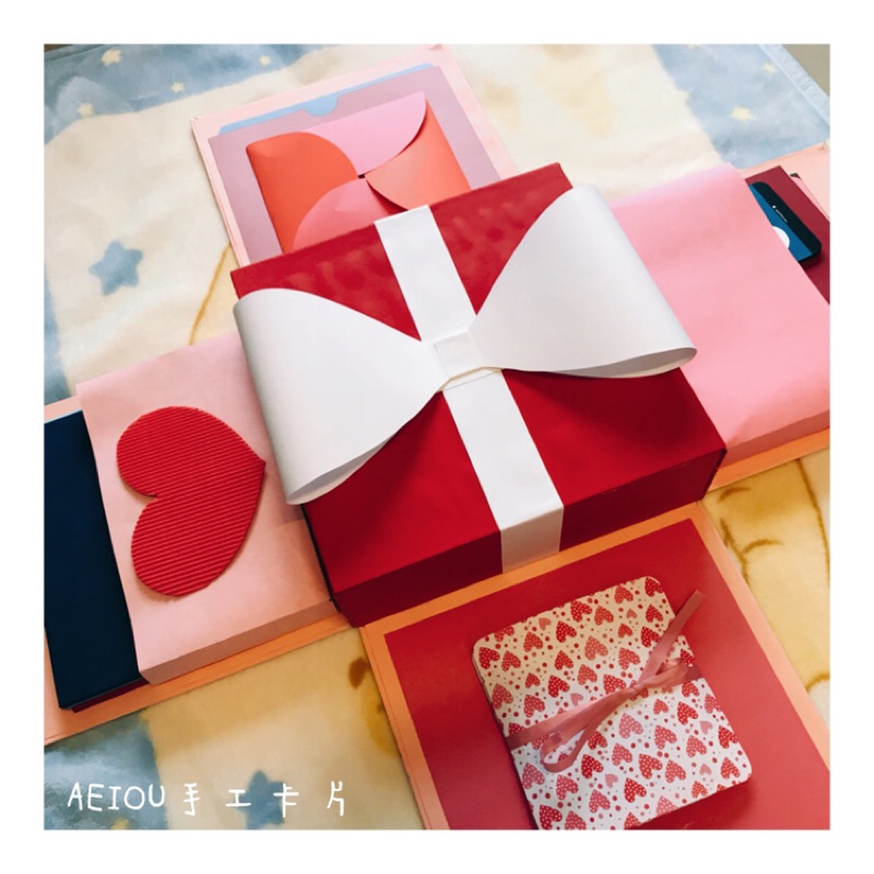 ♡ 手工卡片♡ 🎁超大禮物盒🎁新品價格超優惠❤️