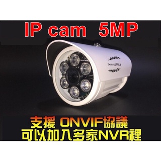 攝影機 數位 IP Cam 5MP 網路攝影機