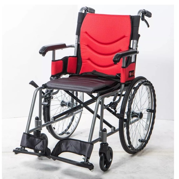 【免運費】均佳 鋁合金輪椅 JW-230 外出型輪椅 輕量型輪椅 手動型輪椅 旅行輪椅  輪椅