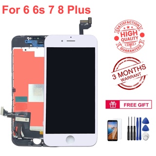 【送鋼化膜+拆機工具】適用於蘋果熒幕液晶 Iphone 6 7 8 6s Plus 6P 6SP LCD顯示屏 螢幕總成