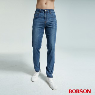 BOBSON 男款低腰超薄輕量直筒褲(1831-53)