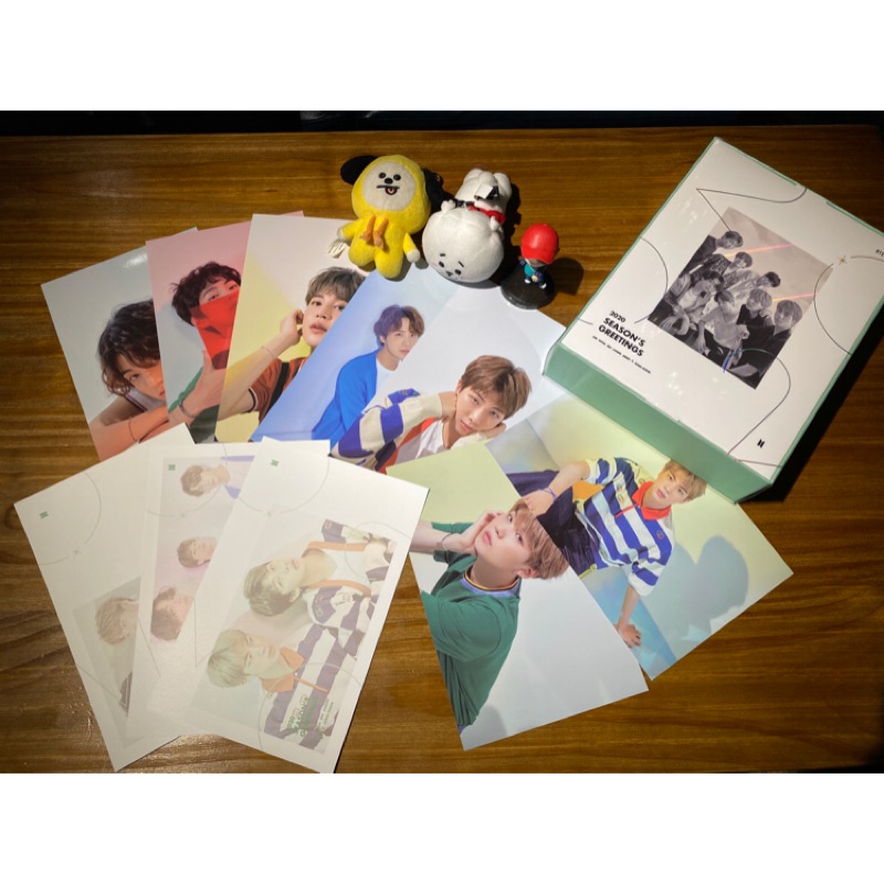 （拆售）BTS 2020 season’s greeting小海報
